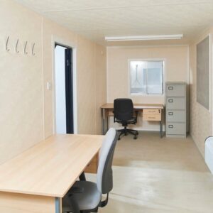 20ft x 8ft Secure Steel Site Office Cabin