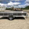2022 Mission 6ft x 12ft Aluminium Open Utility Trailer with Rear Ramp