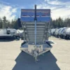 2024 N&N 7ft x 14ft Galvanised Hydraulic Tipper Trailer – 6.4t with Tarp Kit