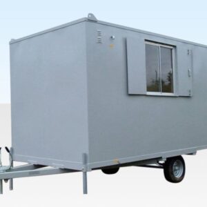 16ft x 7ft 6in Secure Steel Mobile Site Office