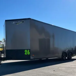 2025 Blaze 26ft Enclosed Car Trailer – Black-Out Package (Unit AC-0185)