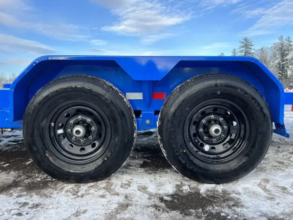 2024 Rice 7ft x 20ft Partial Tilt Deck Plant Trailer – 6.4t with Spare Mount