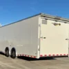 2026 Millennium Extreme 28ft Enclosed Car Trailer – Spread Torsion Axles, White