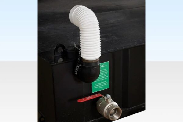 3+1 Sit On Waste Tank 6,500L for Toilet Blocks
