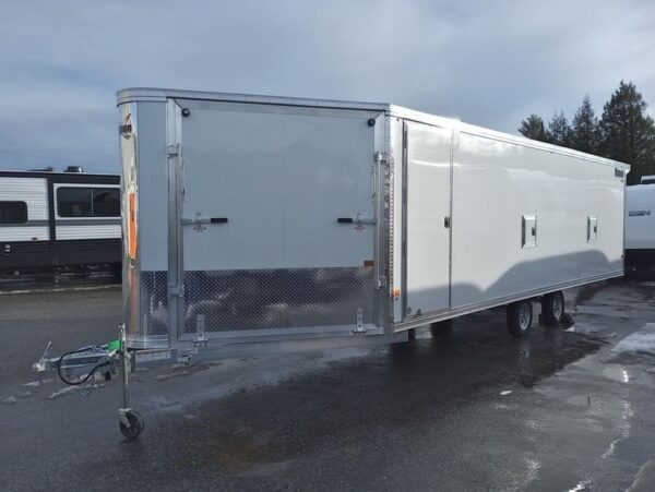 bff94de517f3-1.jpg 2024 Mission 101in x 24ft Aluminium 4/5-Place Deckover ATV Trailer, Galvanised