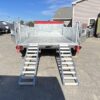 2024 N&N 7ft x 14ft Galvanised Hydraulic Tipper Trailer – 6.4t with Tarp Kit