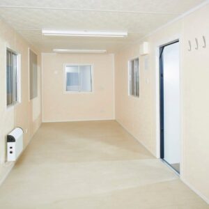24ft x 9ft Secure Steel Site Office Cabin