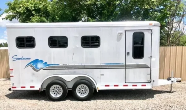 1998 Sundowner 3 Horse Angle Load Float