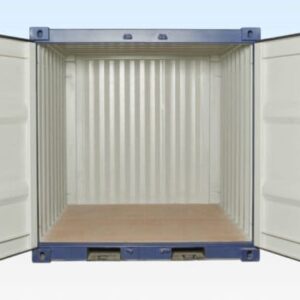 8ft One Trip Shipping Container – Blue