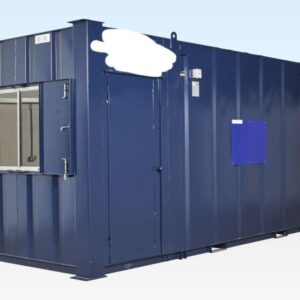 20ft x 8ft Steel Canteen & Store Cabin
